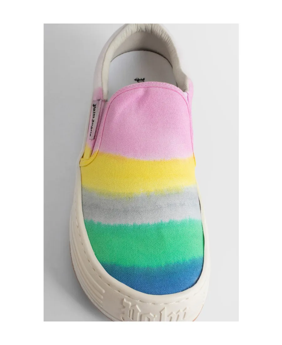 Rainbow Printed Slip-On Sneakers