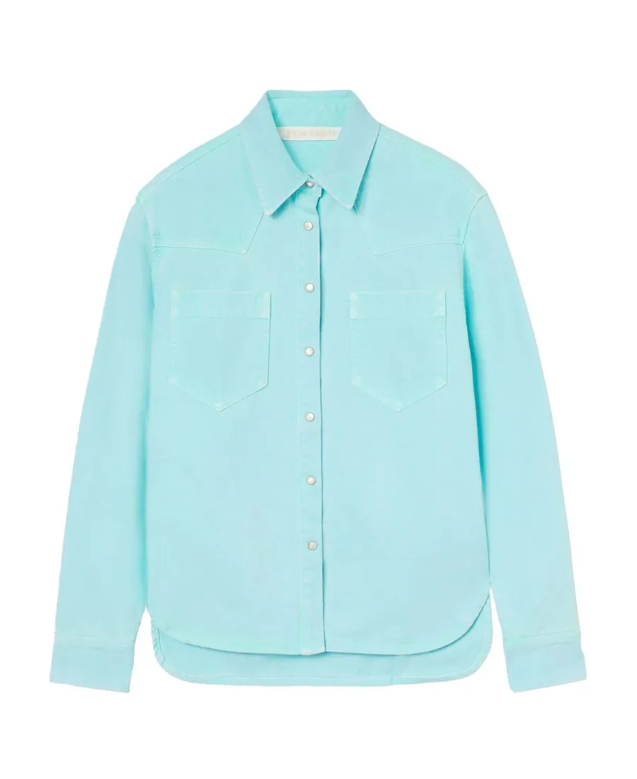 Button-Front Shirt Jacket