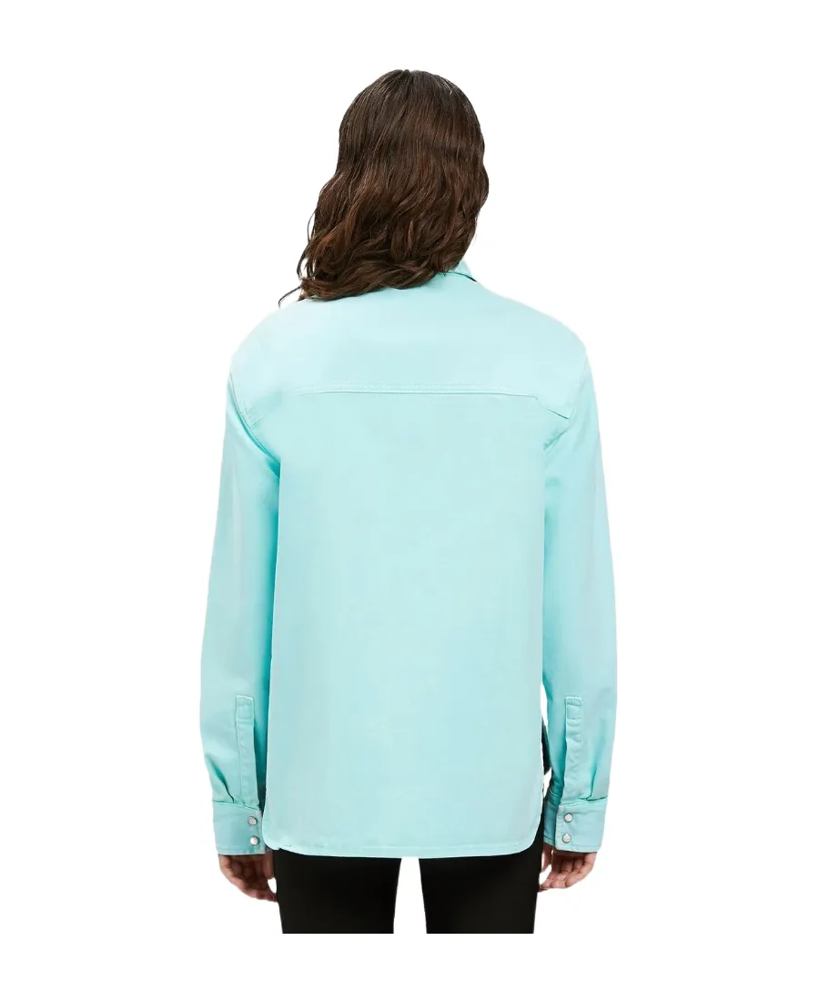Button-Front Shirt Jacket