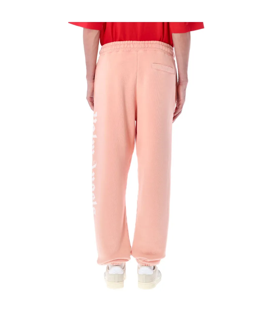 Logo Printed Drawstring Track Pants