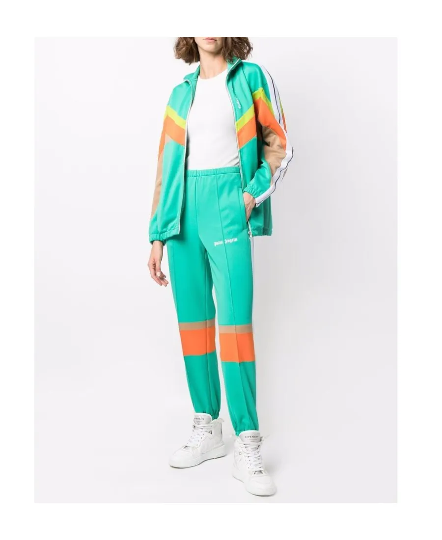 Colour-Block Tracksuit Bottoms