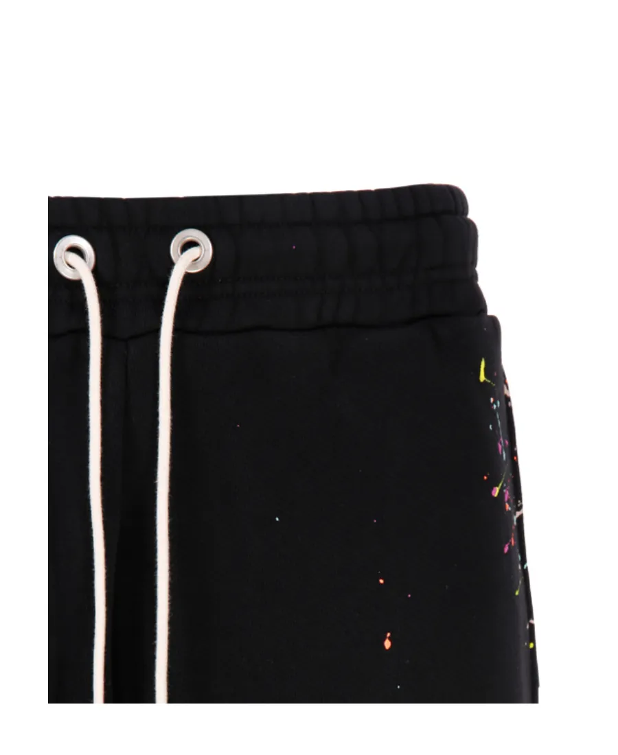 Painted Logo Print Track Trousers