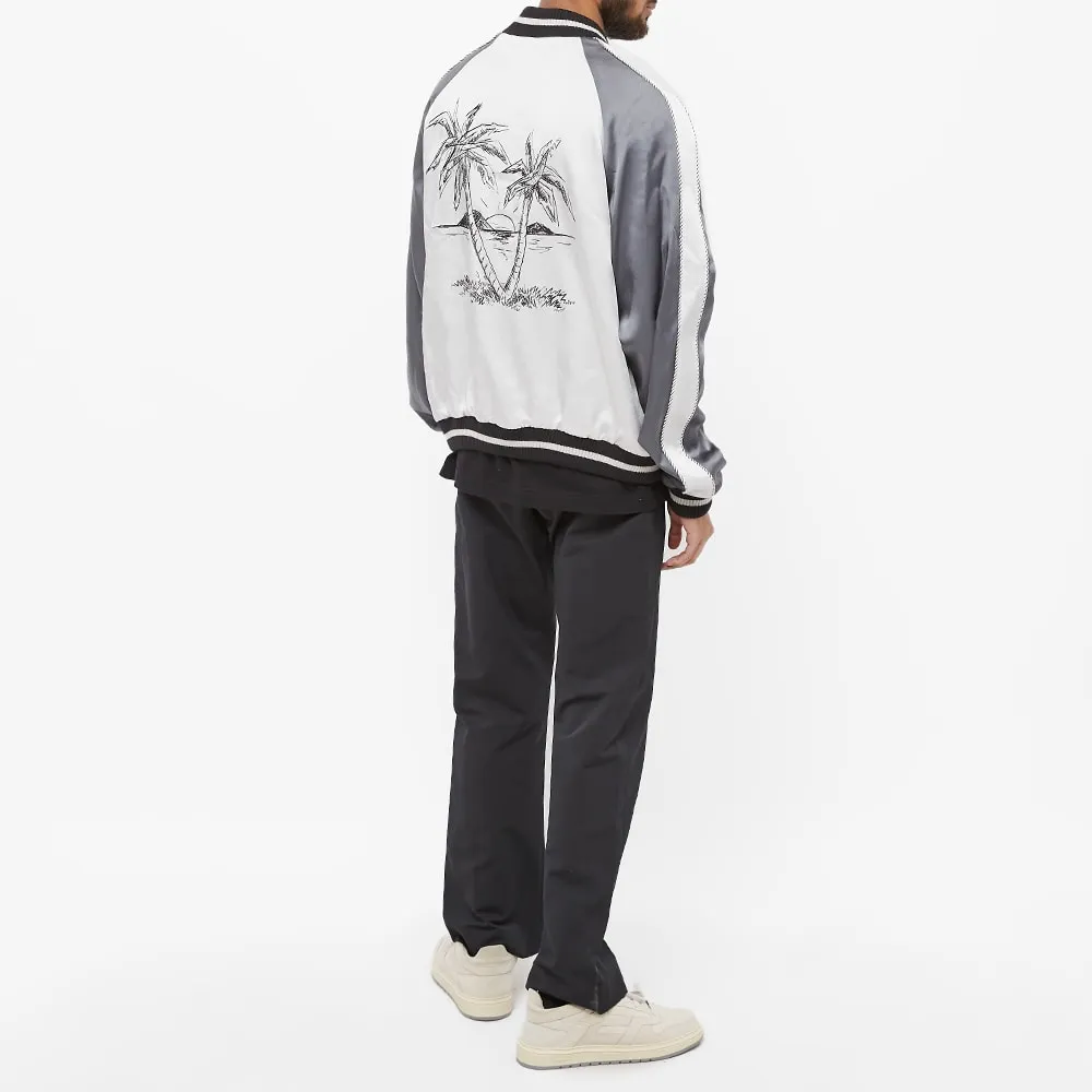 Palm Tree Baseball Jacket