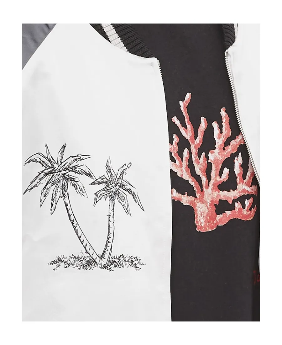 Palm Tree Baseball Jacket