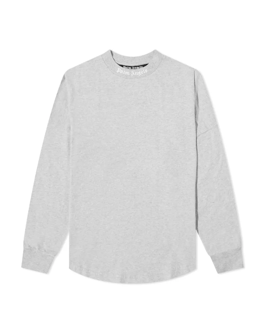 Logo-Print Long-Sleeve Top
