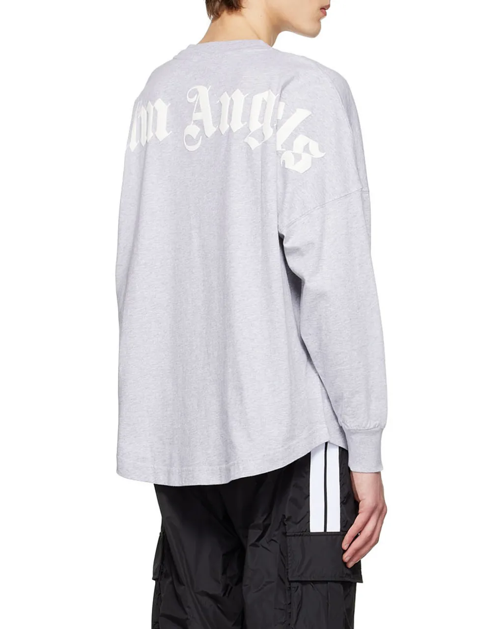 Logo-Print Long-Sleeve Top