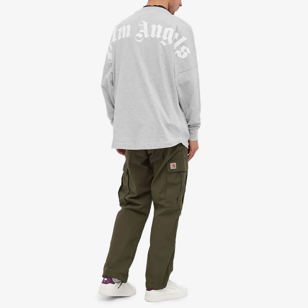 Logo-Print Long-Sleeve Top