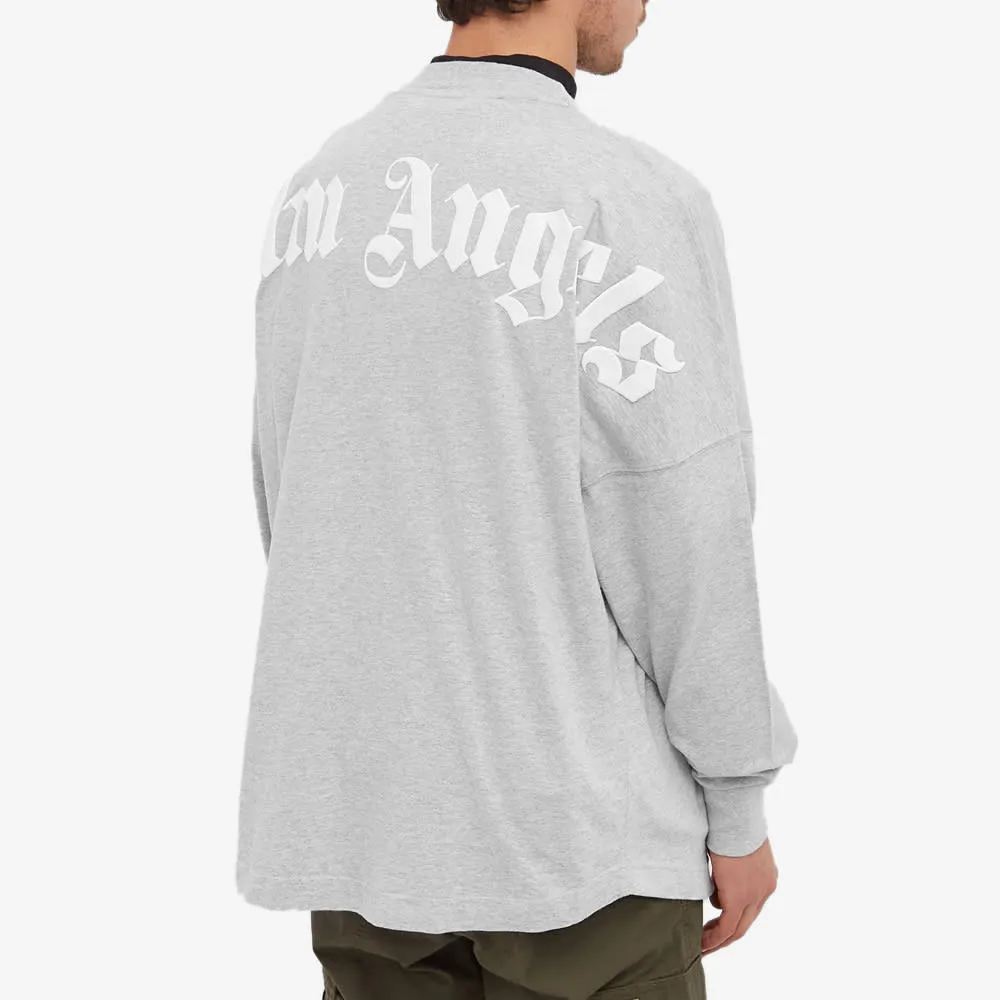 Logo-Print Long-Sleeve Top