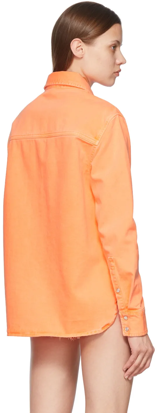 Press Stud Denim Shirt