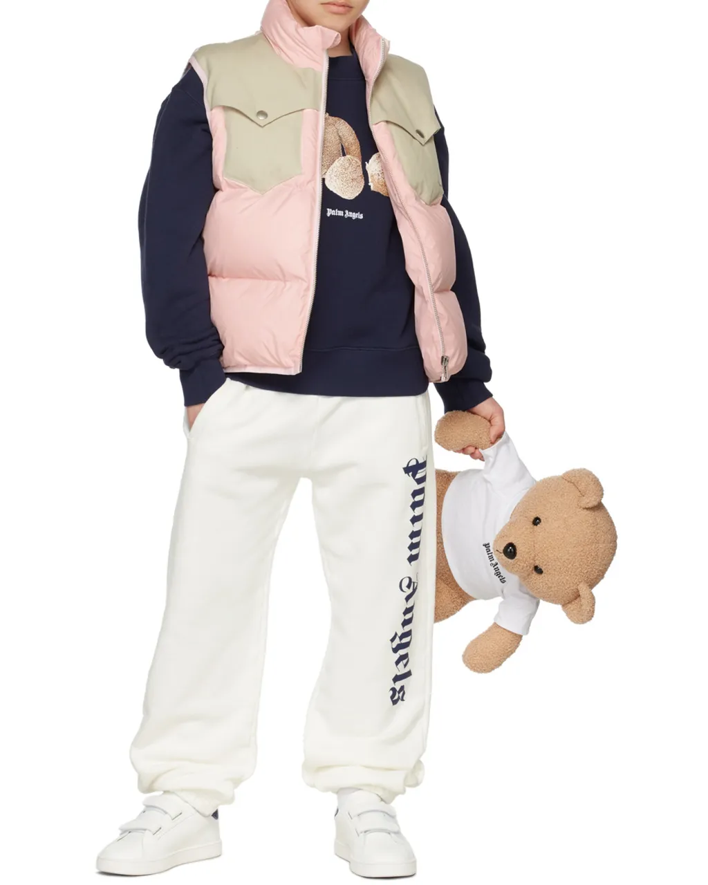 Bear Printed Crewneck Sweatshirt