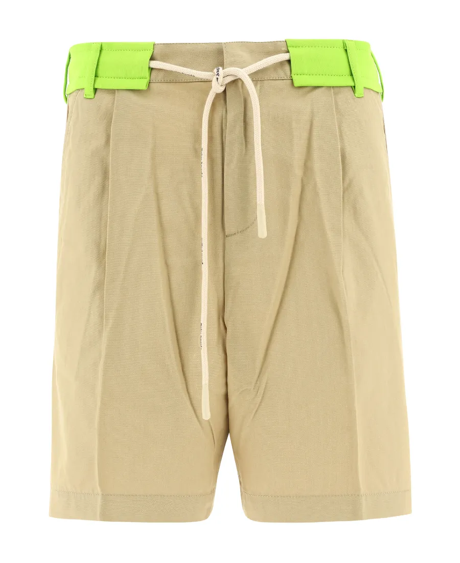 Drawstring Bermuda Shorts