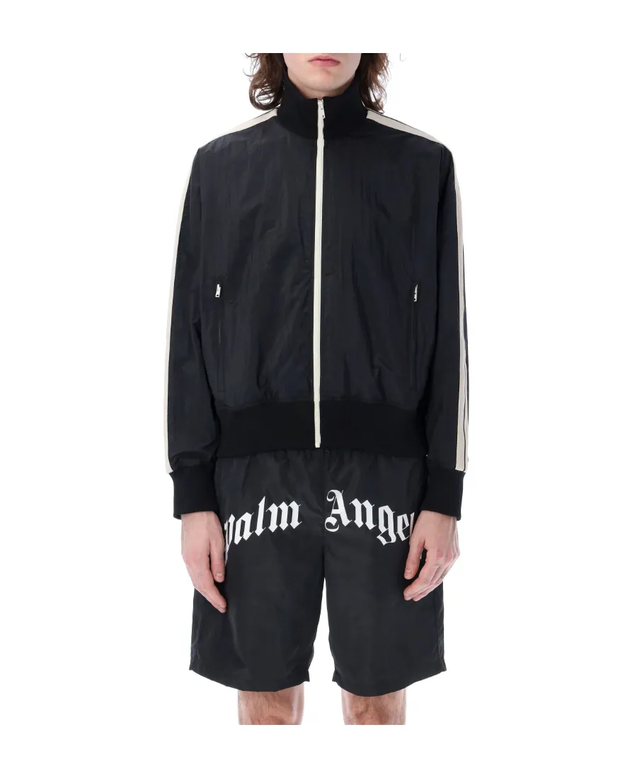 Logo Printed Long-Sleeved Jacket