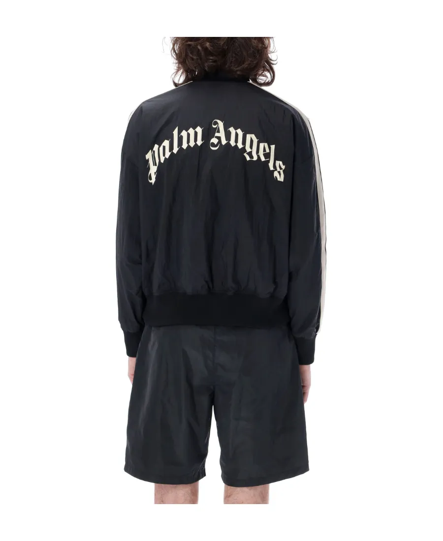 Logo Printed Long-Sleeved Jacket