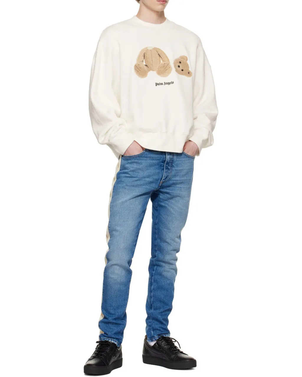 Logo Printed Crewneck Sweatshirt