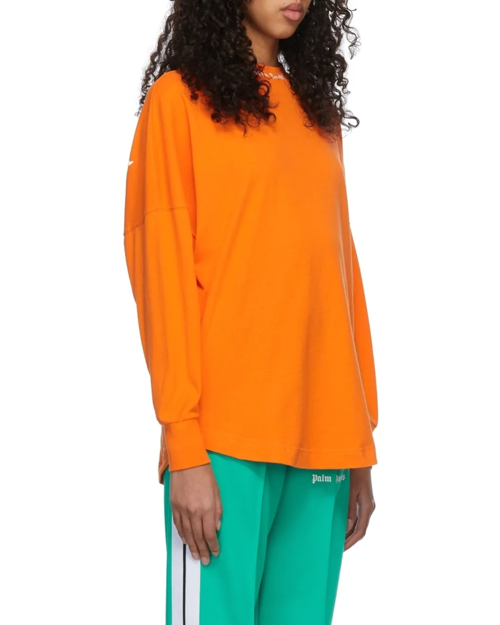 Mock Neck Logo T-Shirt