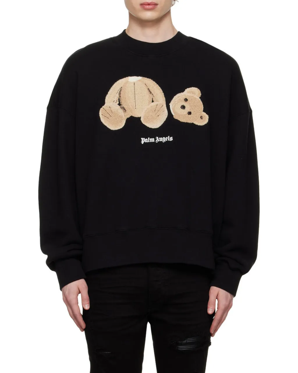 Logo Printed Crewneck Sweatshirt