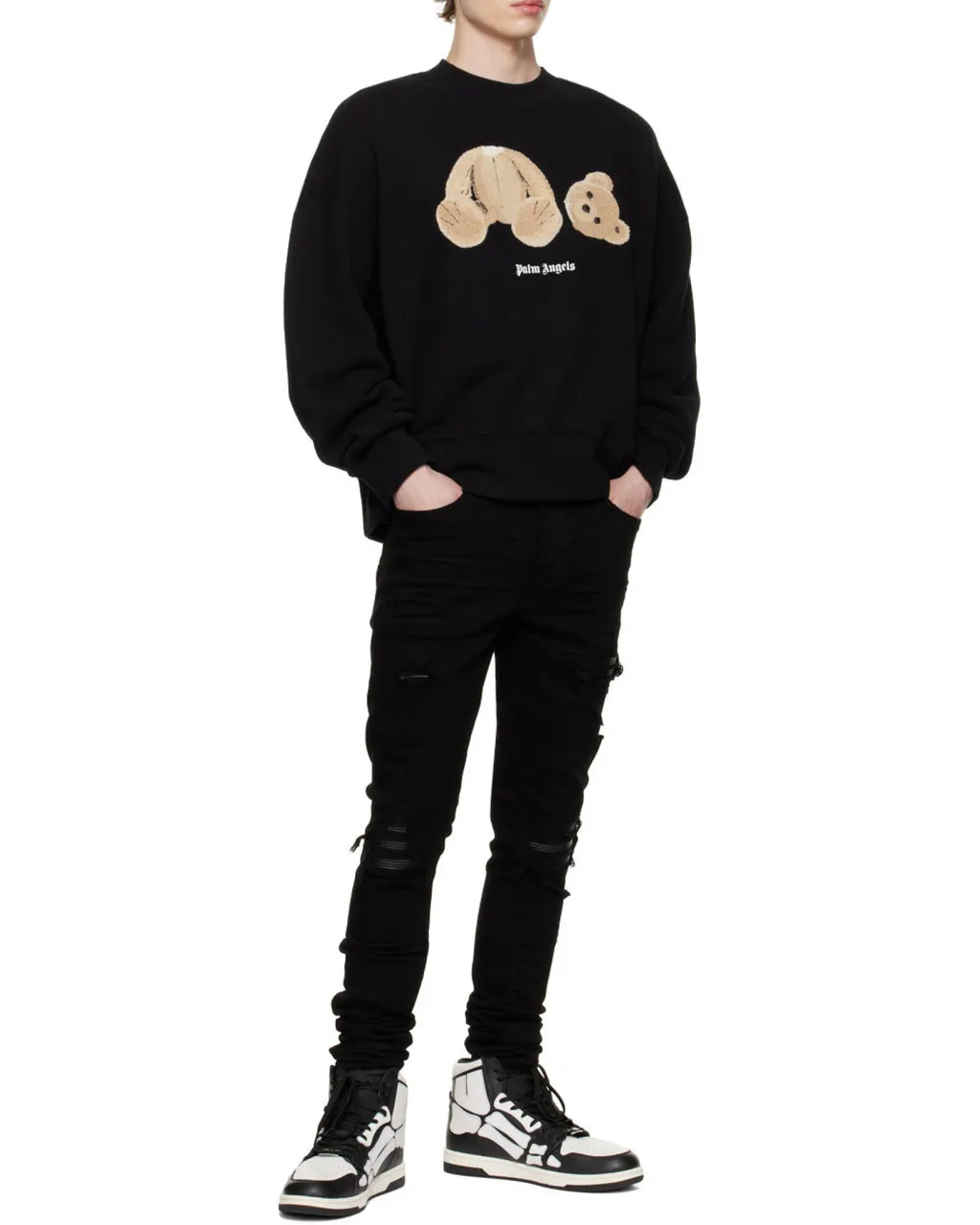 Logo Printed Crewneck Sweatshirt
