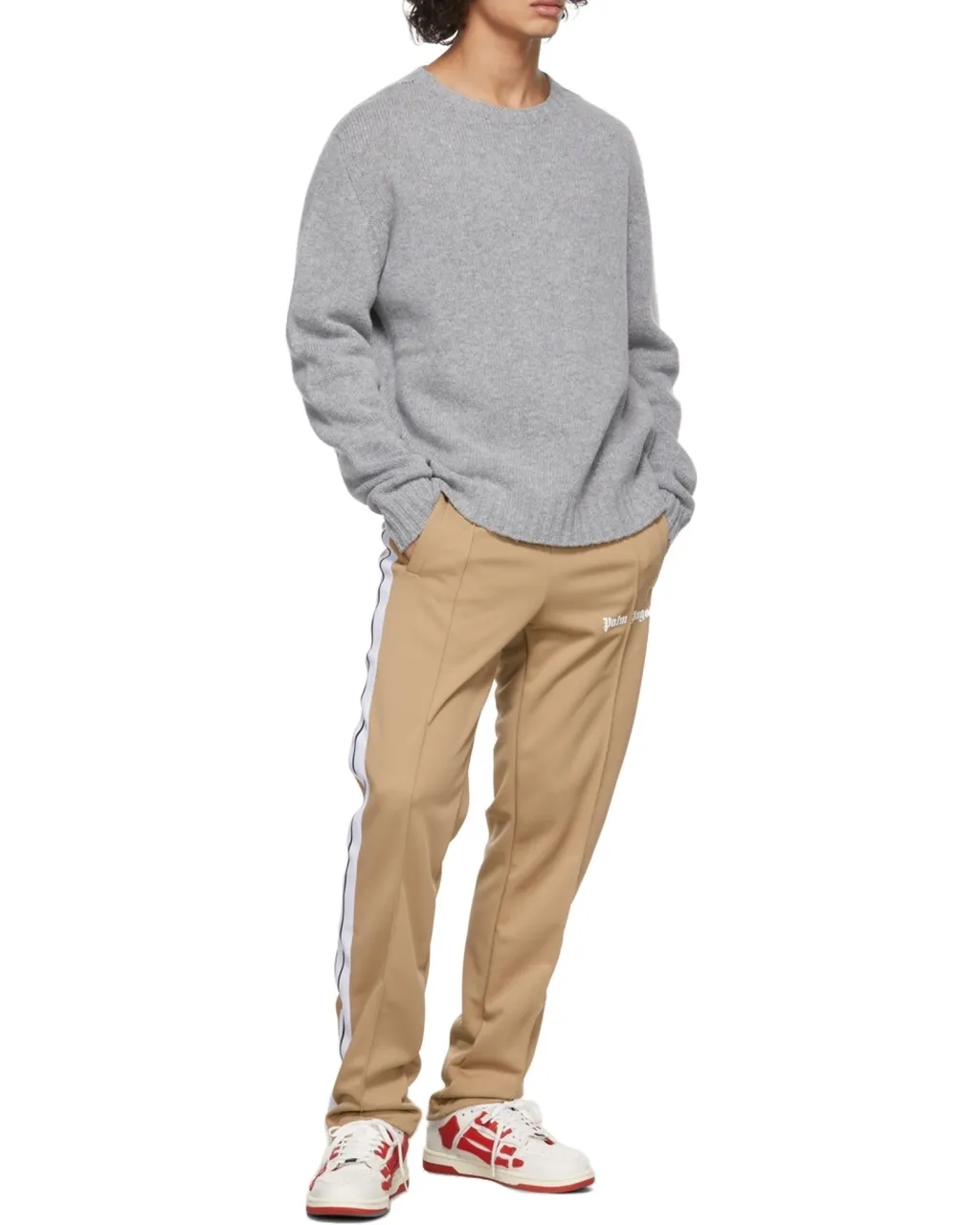 Logo Intarsia-Knitted Crewneck Jumper
