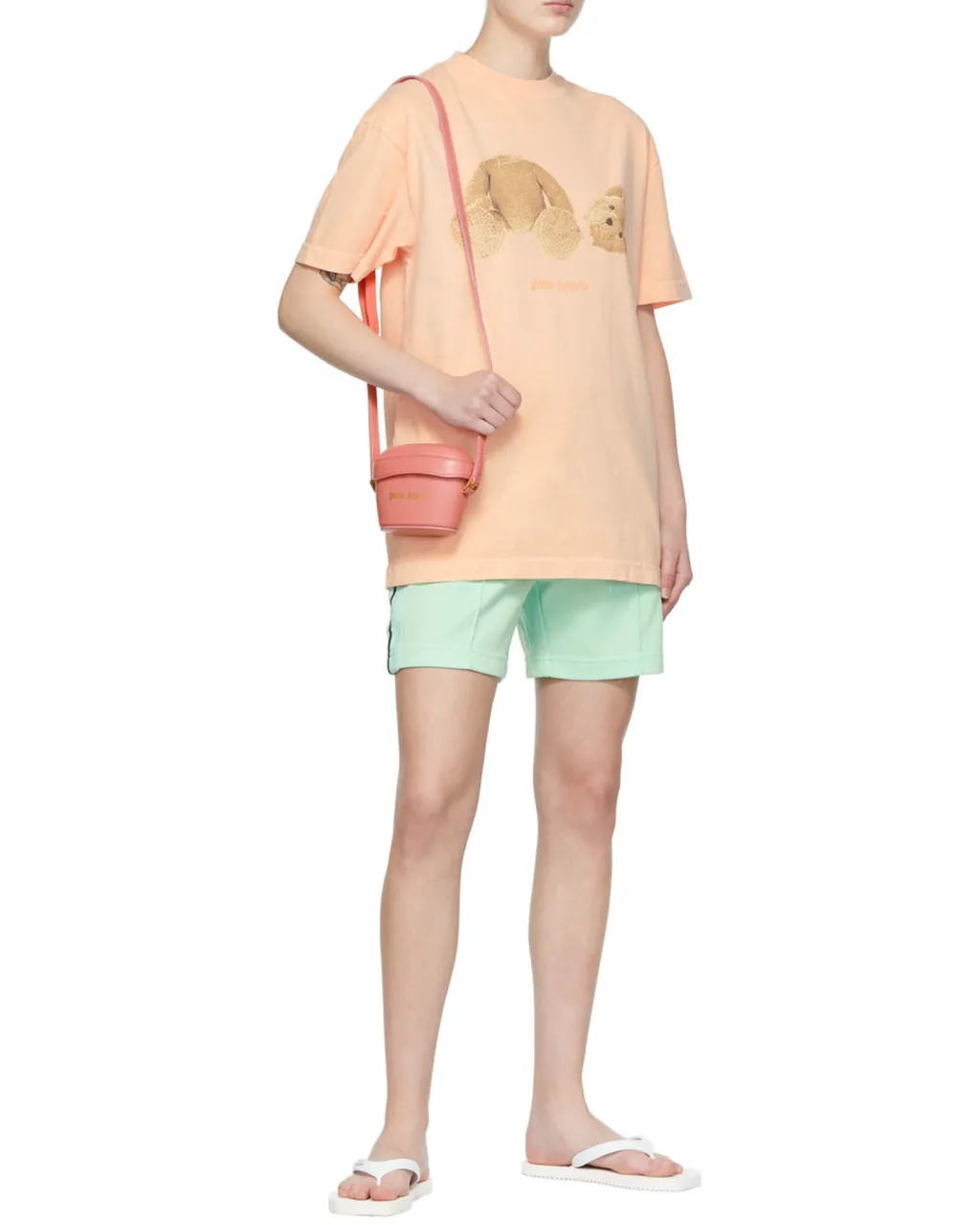 Logo-Print Track Shorts