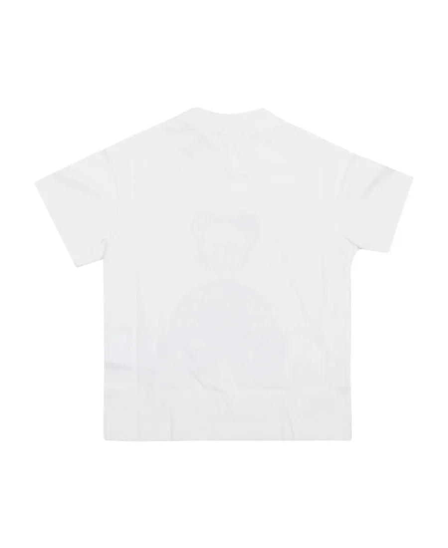 Bear Print Round Neck T-Shirt