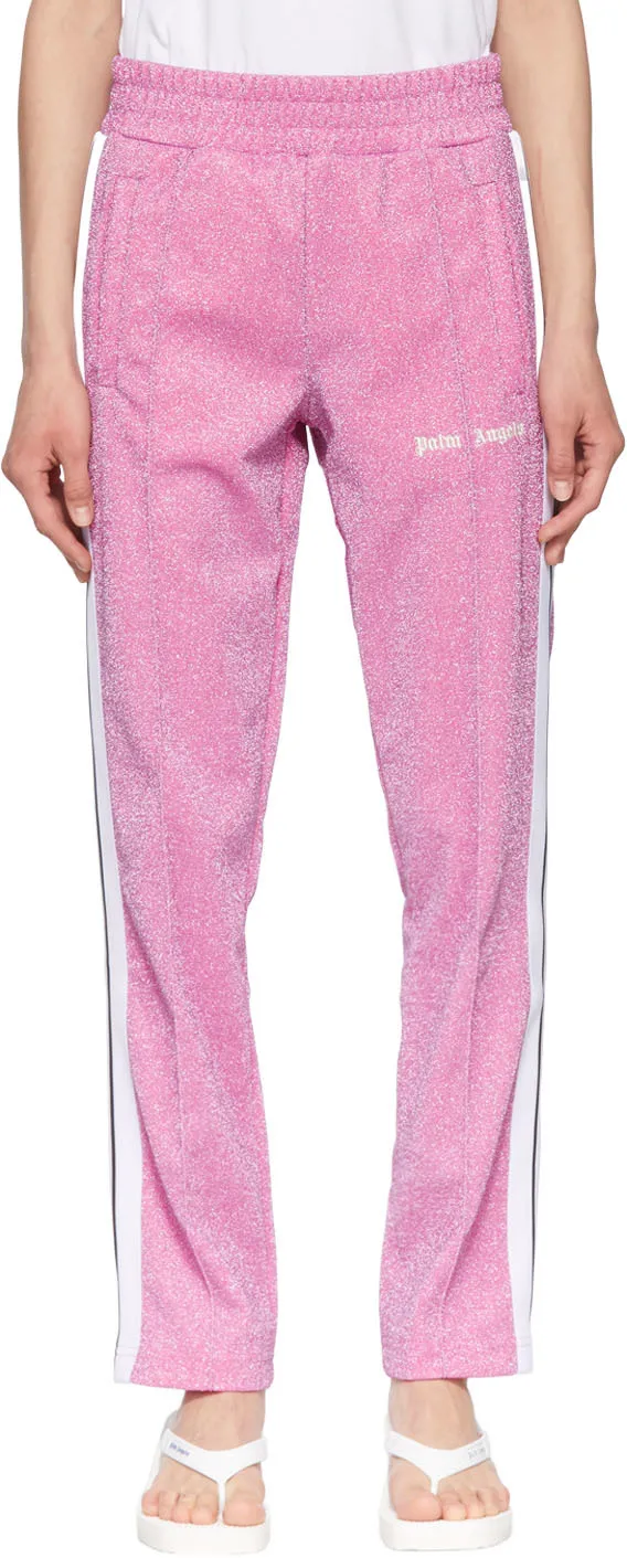 Glitter-Effect Track Trousers