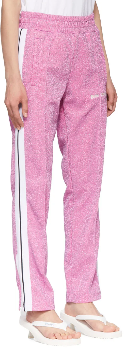 Glitter-Effect Track Trousers