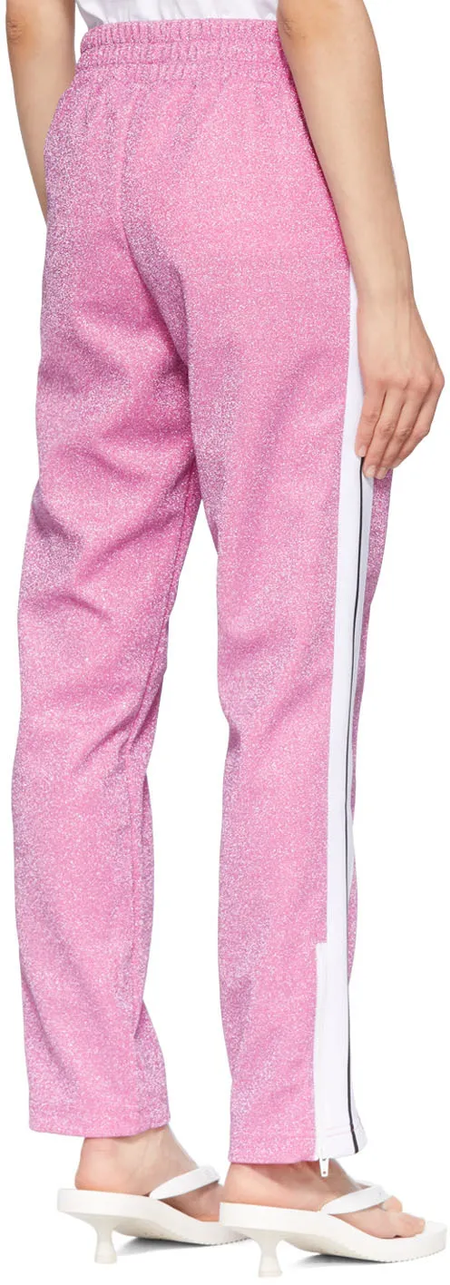 Glitter-Effect Track Trousers