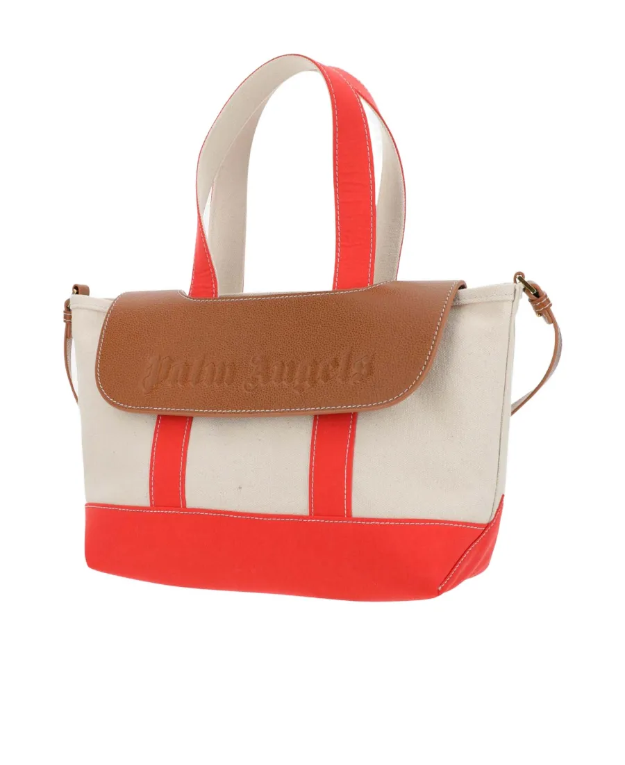 Palm Beach Logo Debossed Tote Bag