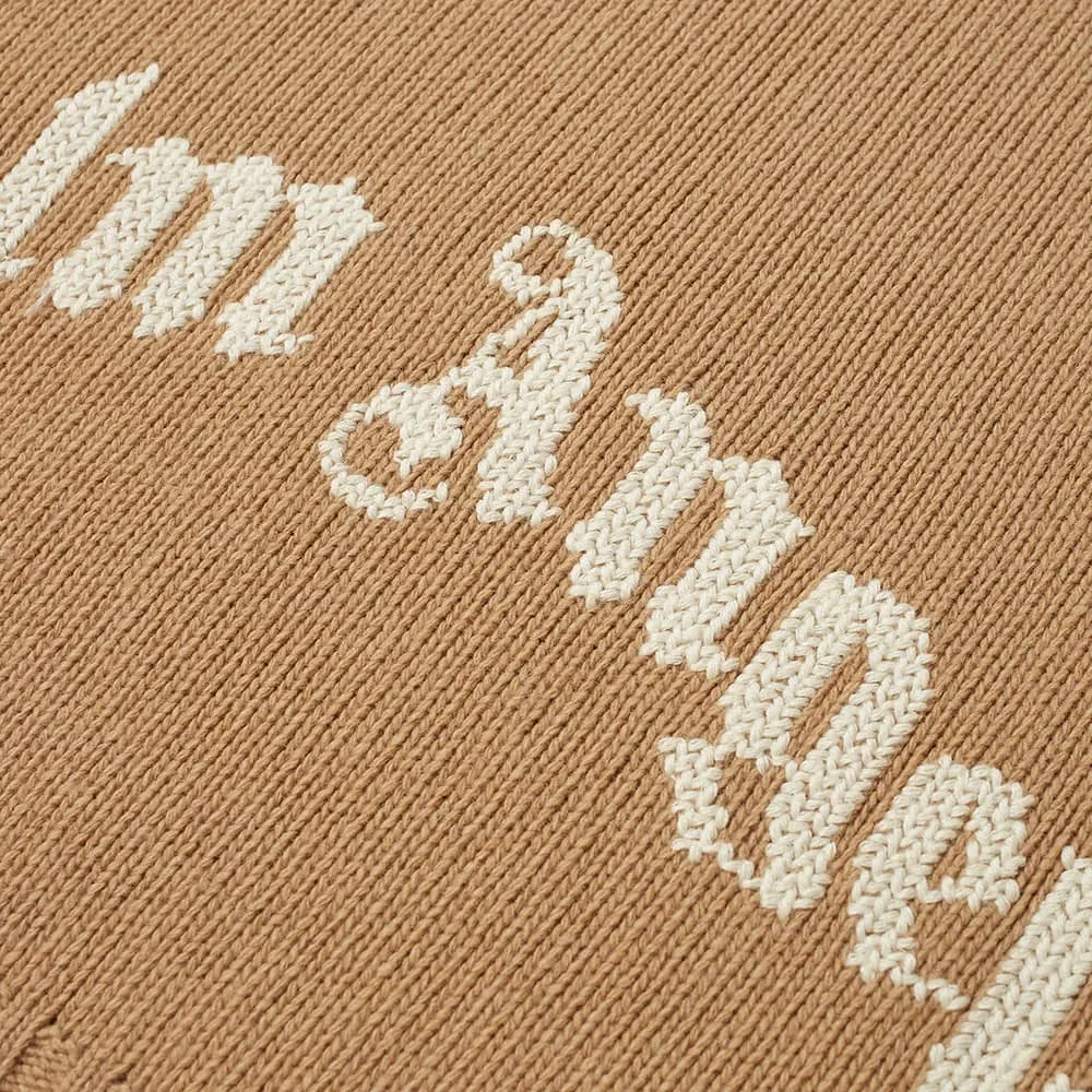Logo Intarsia Knitted Jumper