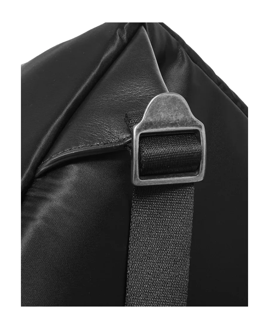 Logo Printed Zipped Backpack