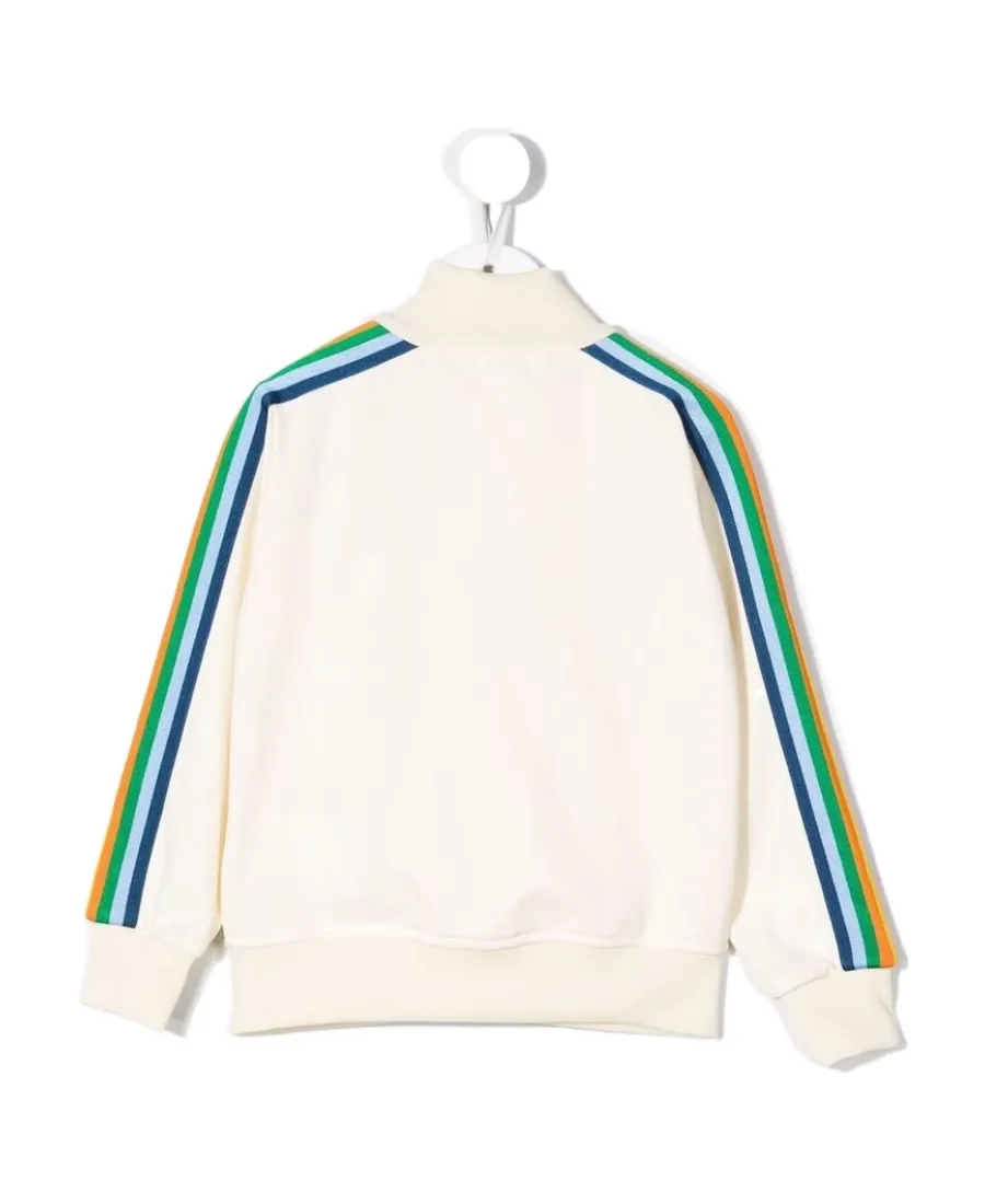 Rainbow Stripe Track Jacket