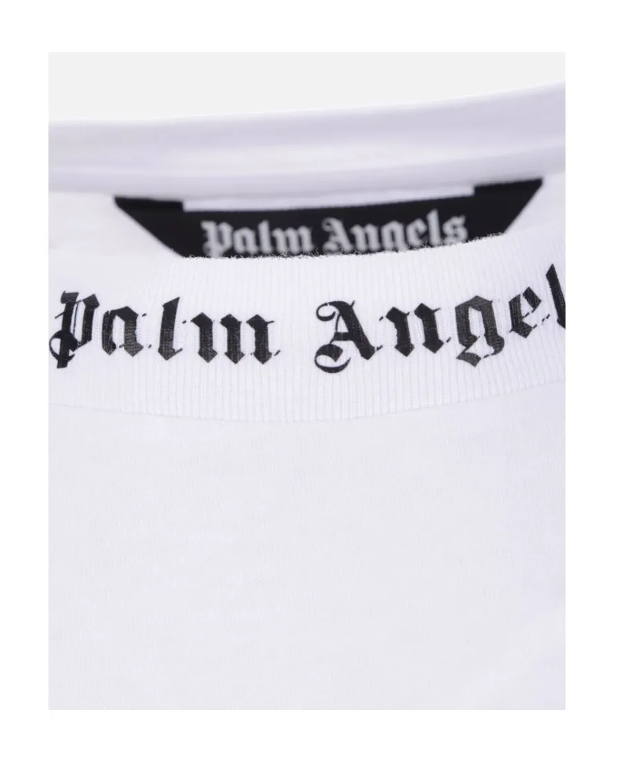 Double Logo-Print Long-Sleeve T-Shirt