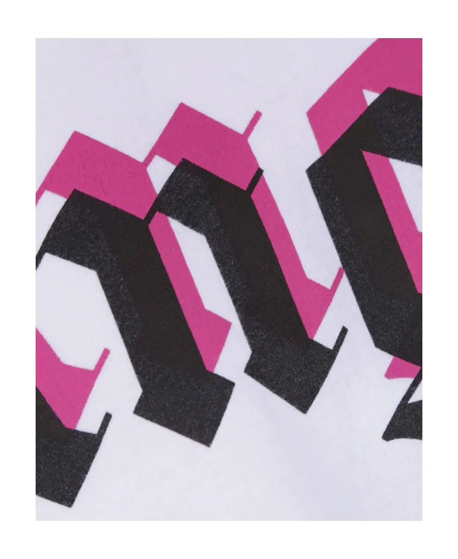 Double Logo-Print Long-Sleeve T-Shirt