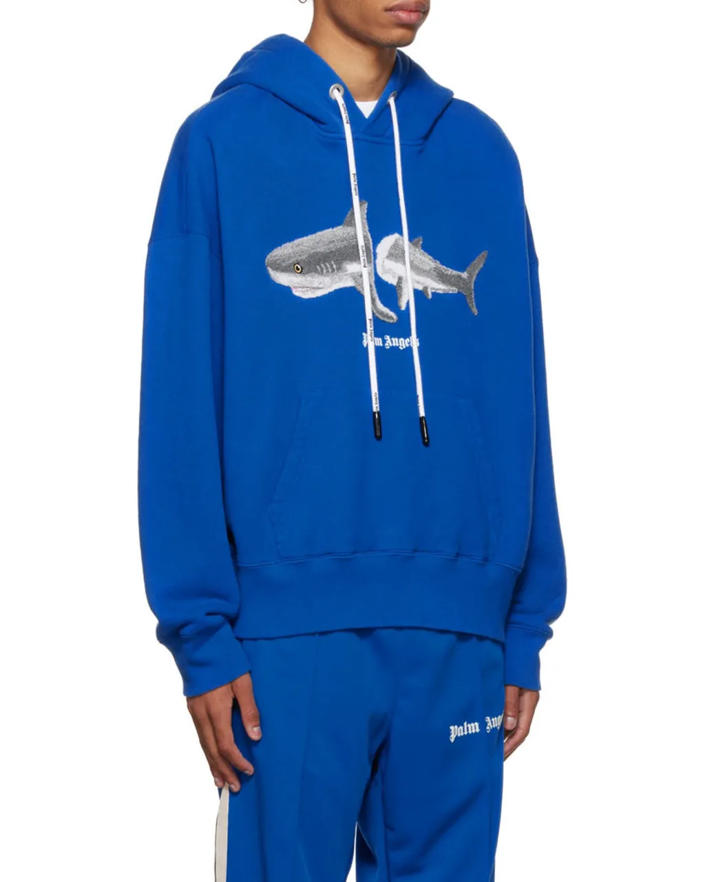 Shark Logo Drawstring Hoodie