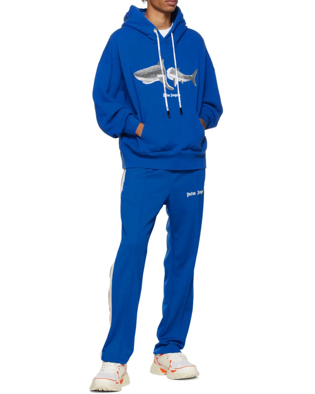 Shark Logo Drawstring Hoodie