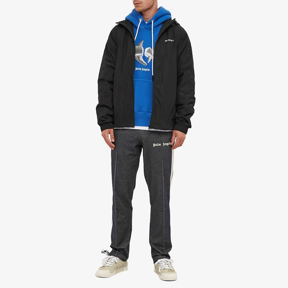 Shark Logo Drawstring Hoodie