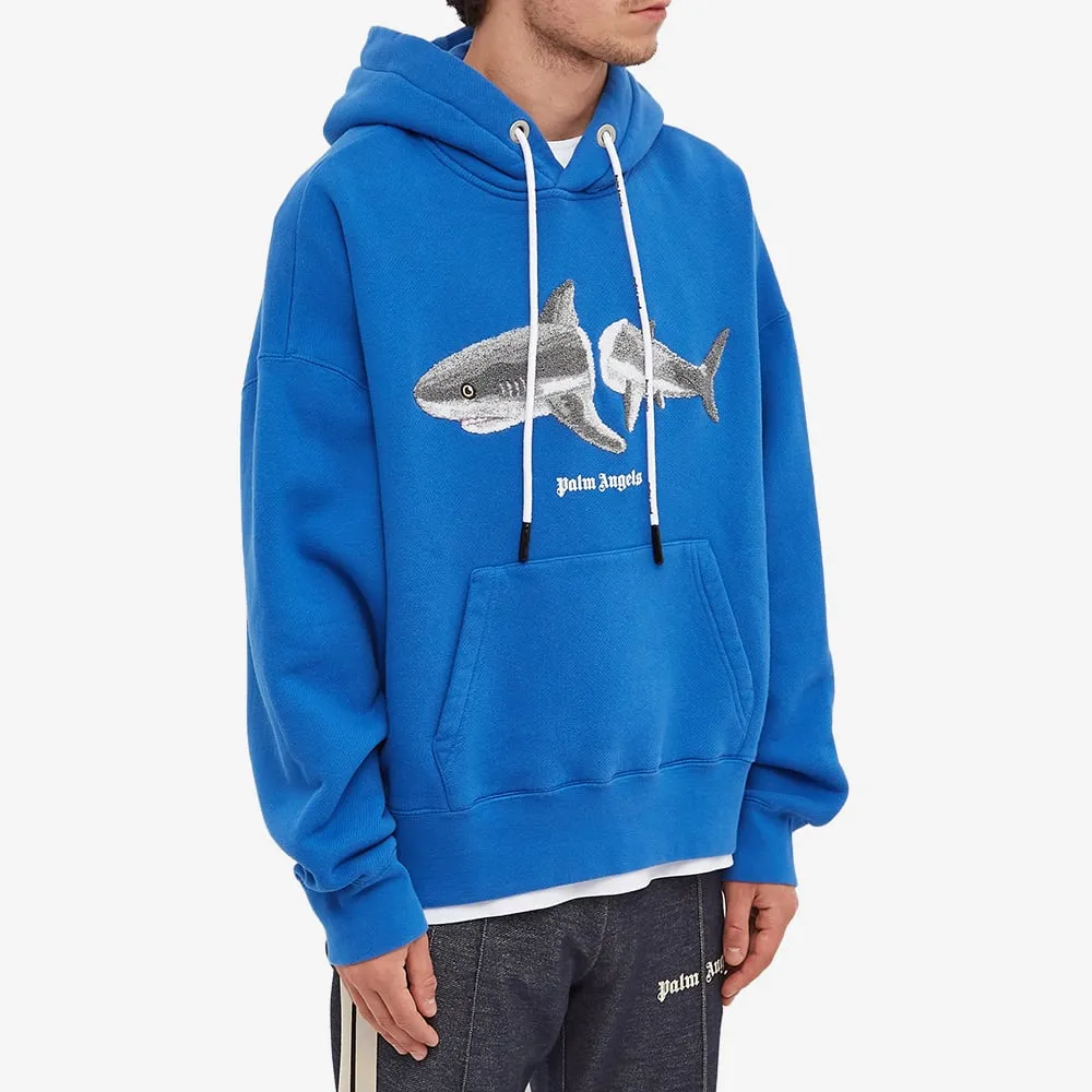 Shark Logo Drawstring Hoodie