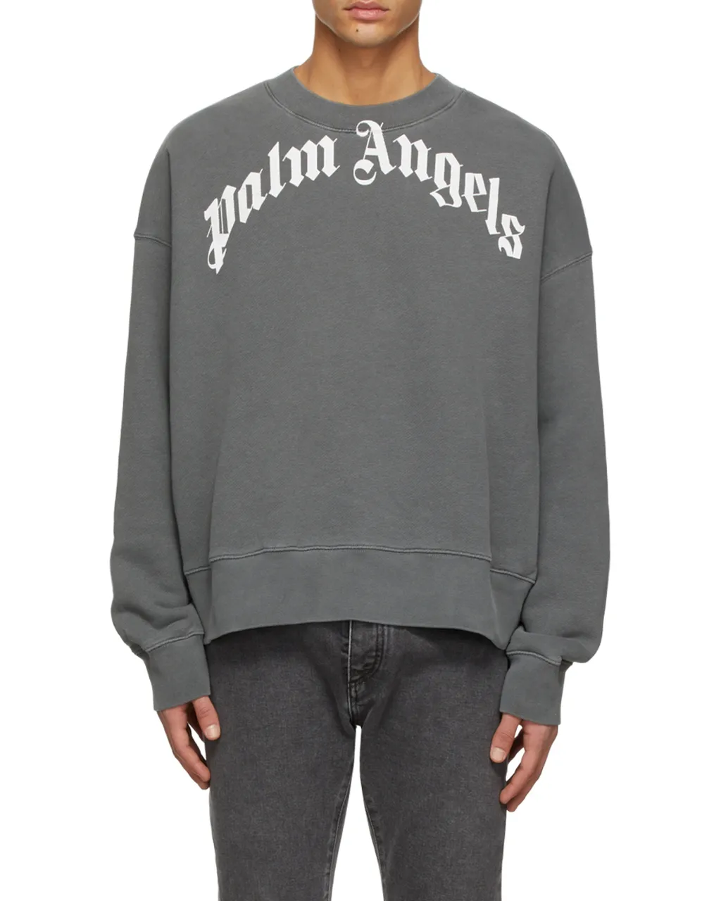 Logo Printed Crewneck Sweatshirt