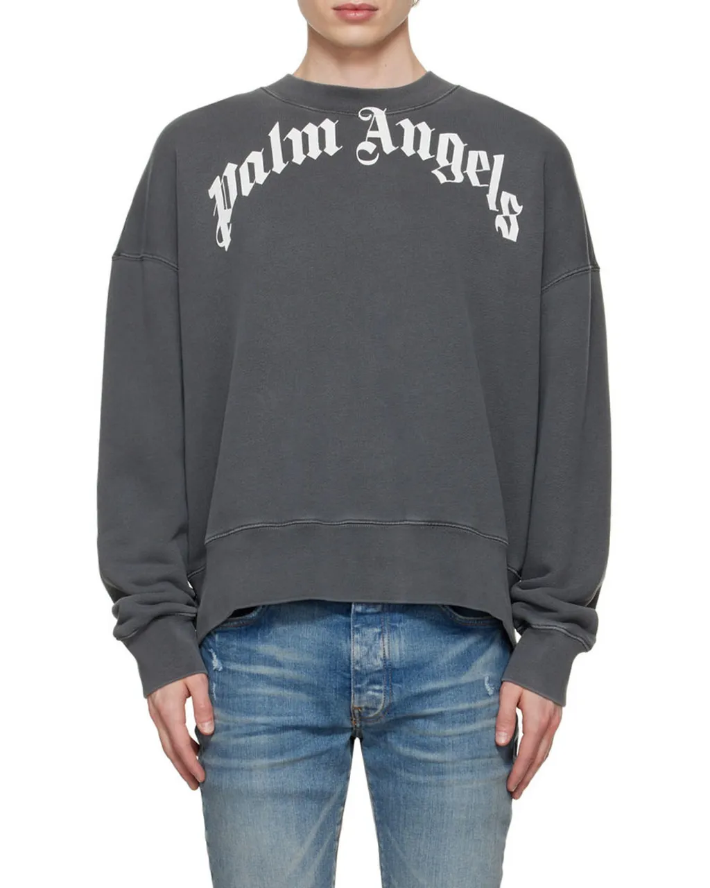 Logo Printed Crewneck Sweatshirt