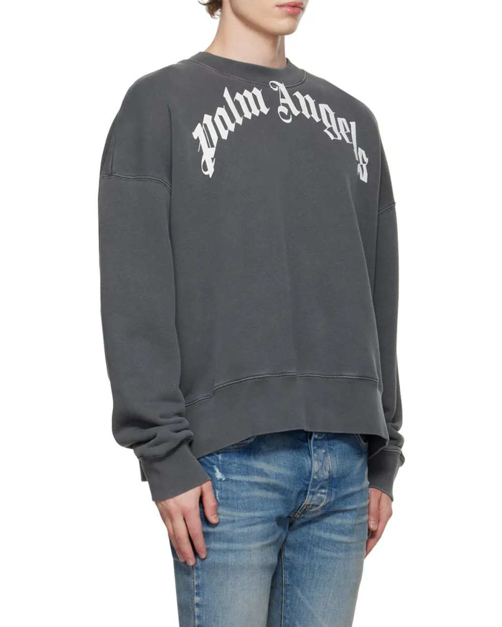 Logo Printed Crewneck Sweatshirt