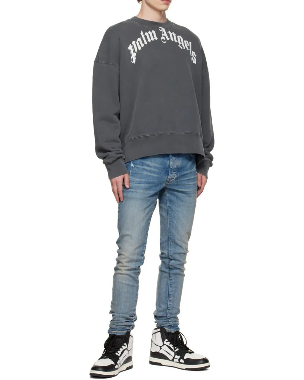Logo Printed Crewneck Sweatshirt