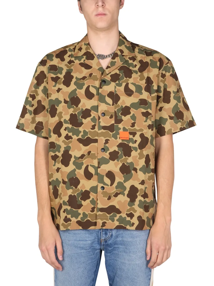 Printed Short-Sleeved Shirt