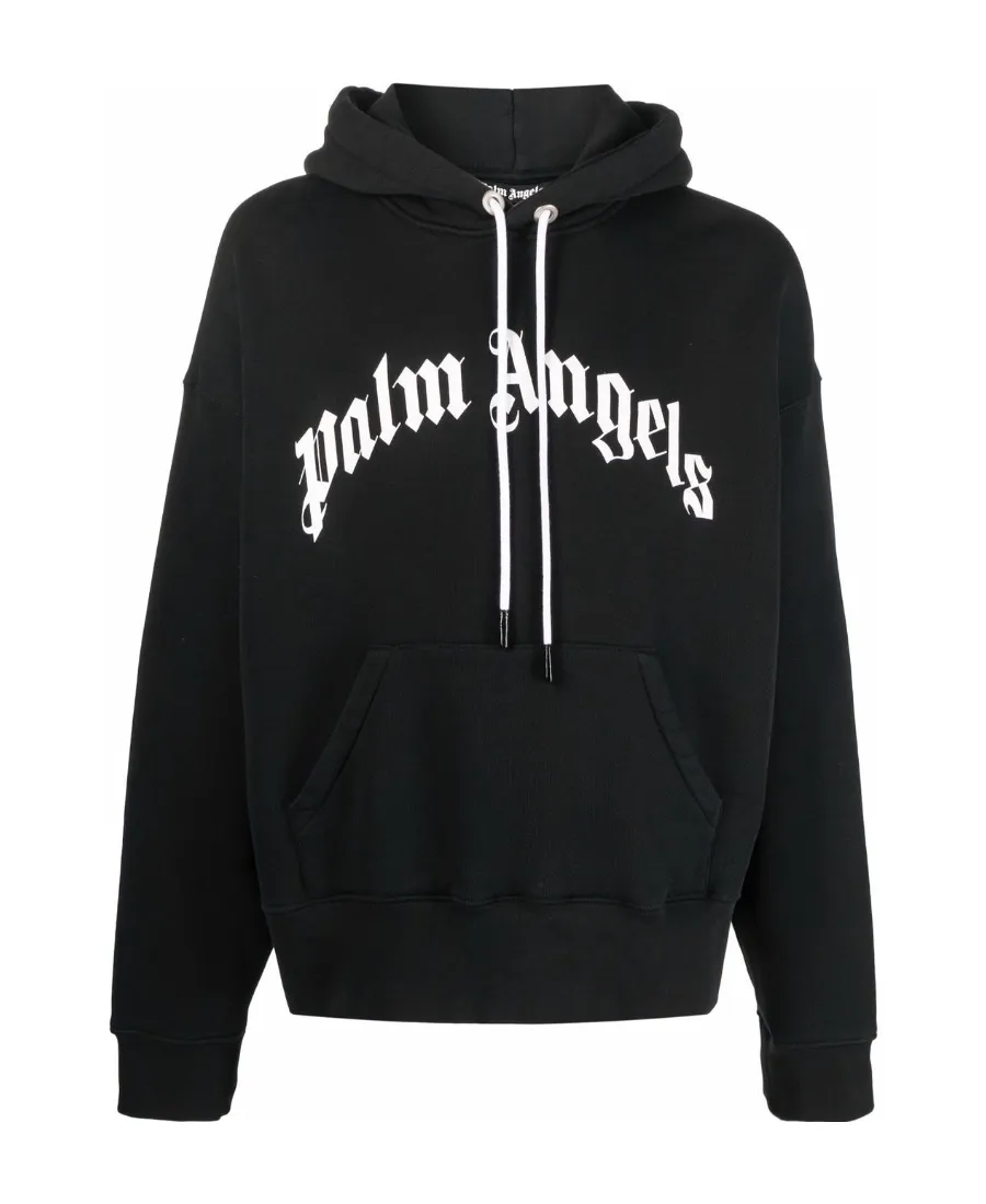 Logo Printed Drawstring Hoodie