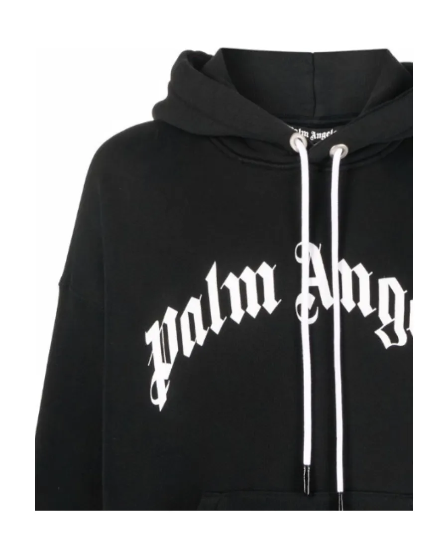 Logo Printed Drawstring Hoodie