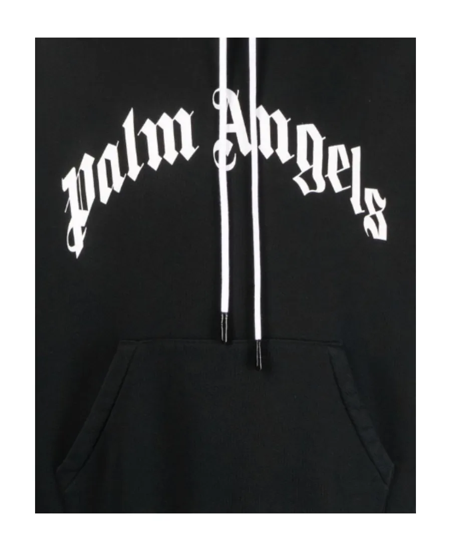 Logo Printed Drawstring Hoodie
