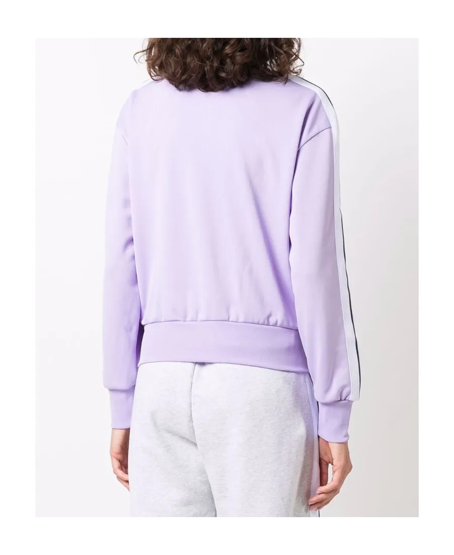 Side-Stripe Logo-Print Track Jacket
