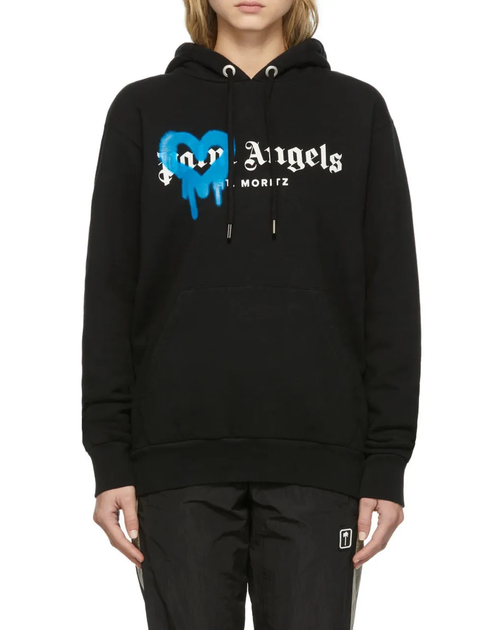 St Moritz Heart Spray Cotton Hoodie