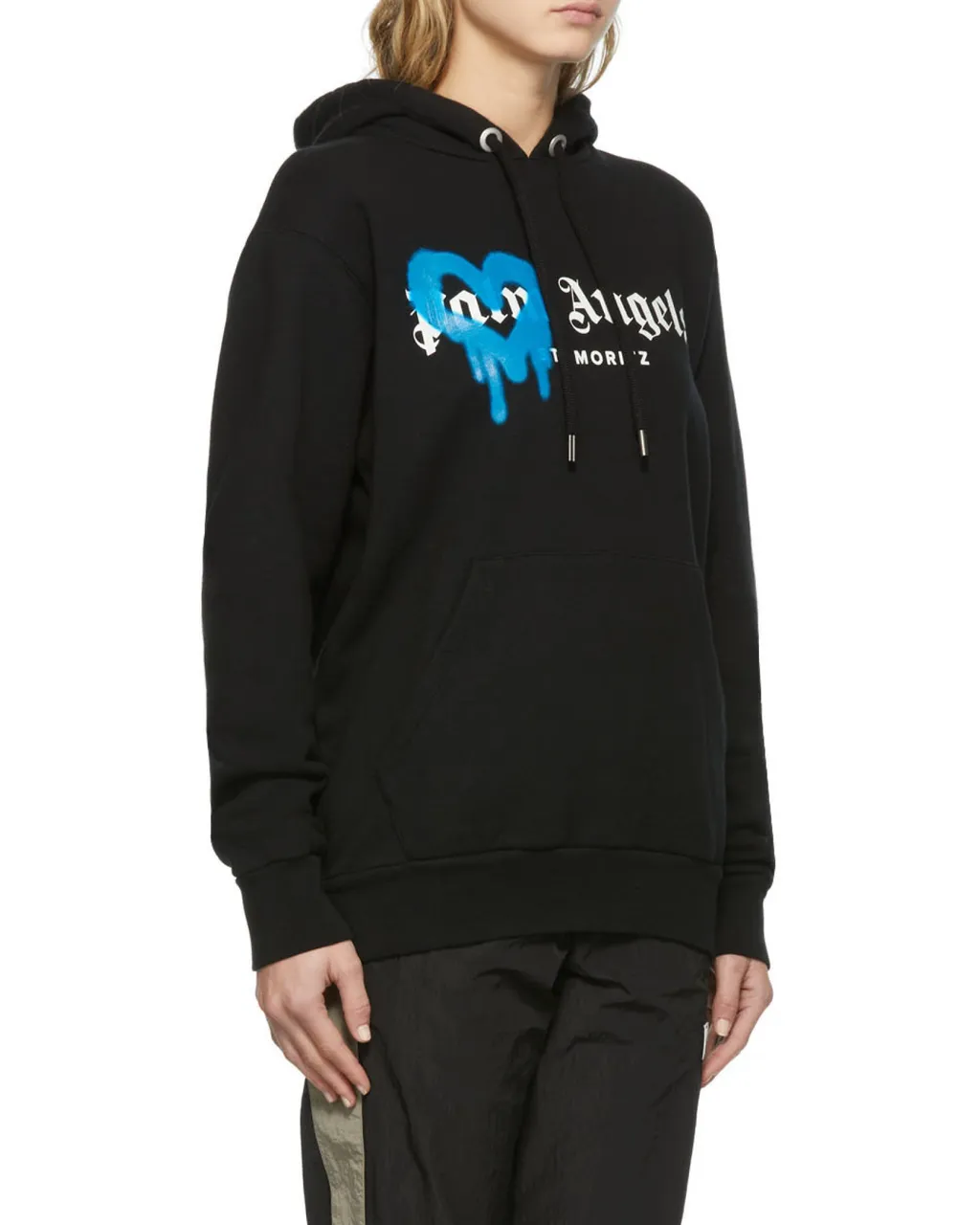 St Moritz Heart Spray Cotton Hoodie