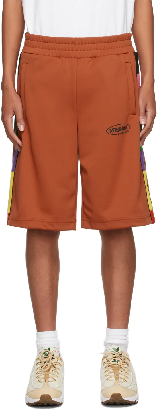 X Missoni Side-Stripe Track Shorts