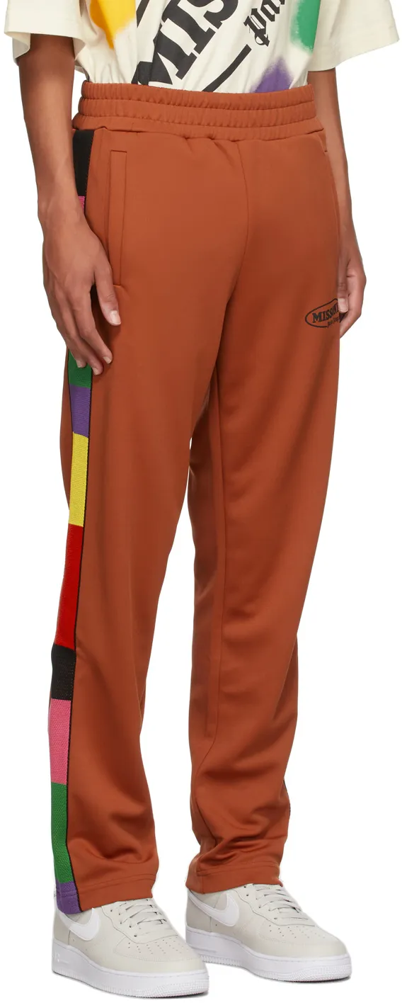 X Missoni Colour Block Stripe Track Pants